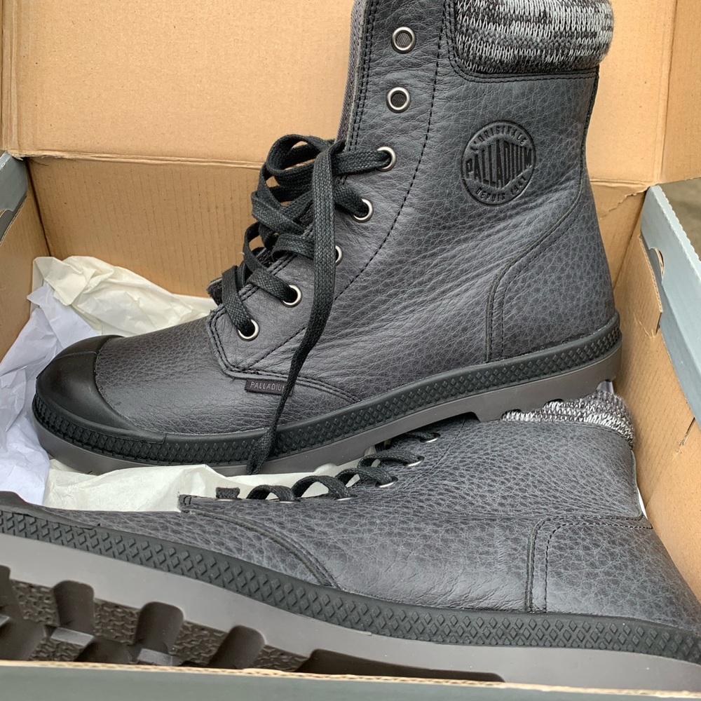 Palladium Pampa high knit boots